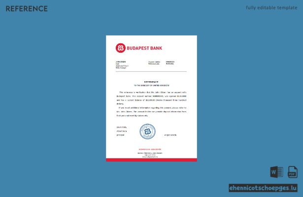 Budapester Bank, Ungarn, Referenzbeispiel (Vorschau)
